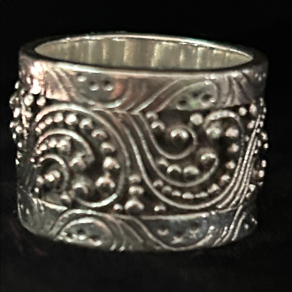 Bali Sterling Band Ring